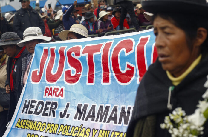 PERU-POLITICS-PROTESTS-VICTIMS