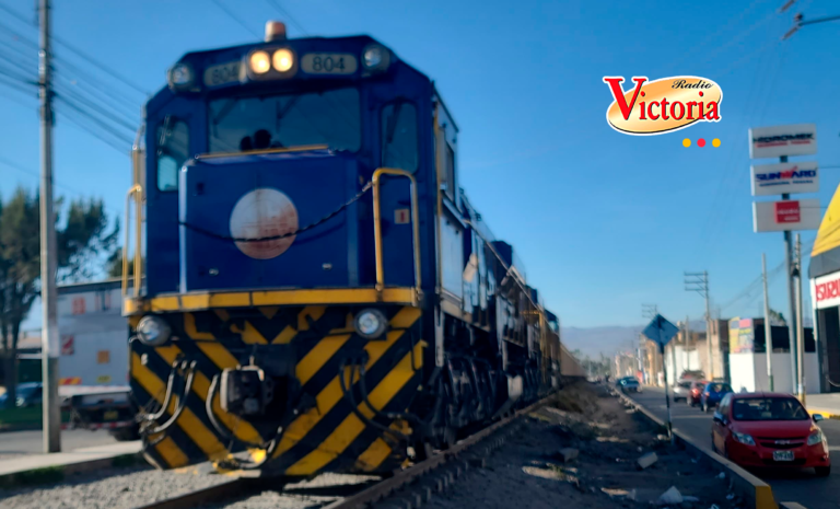 Arequipa: Varón resultó porque habría sido impactado por un tren