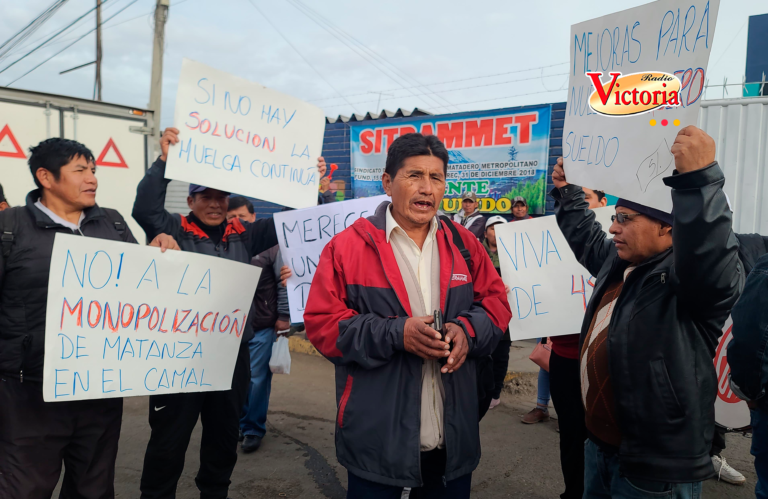 Arequipa: Trabajadores del Camal Metropolitano piden mejores condiciones laborales