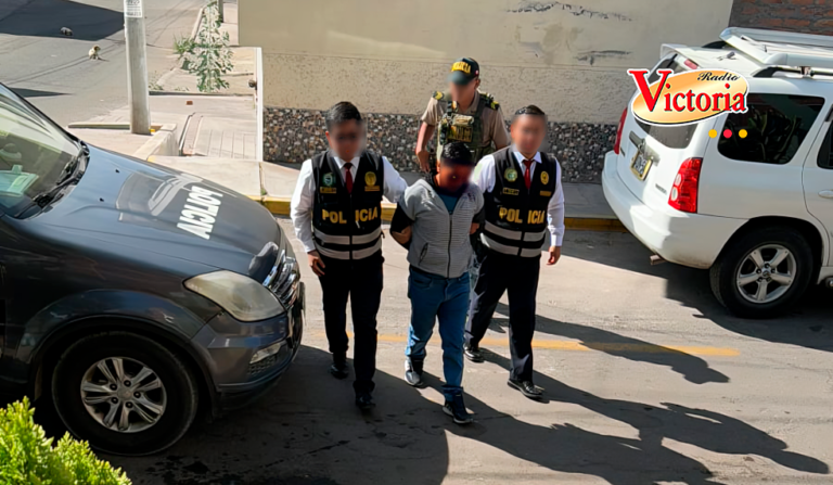 Arequipa: Detienen a sujeto acusado de ultrajar a su hijastra