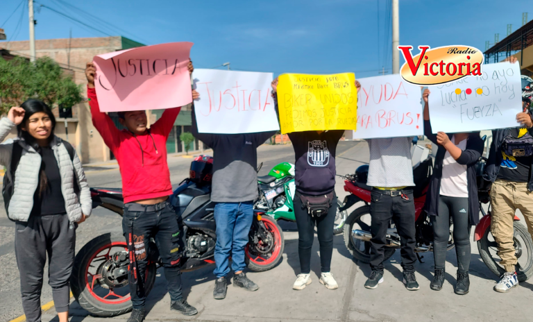 Arequipa: accidente deja a motociclista con riesgo de perder la pierna