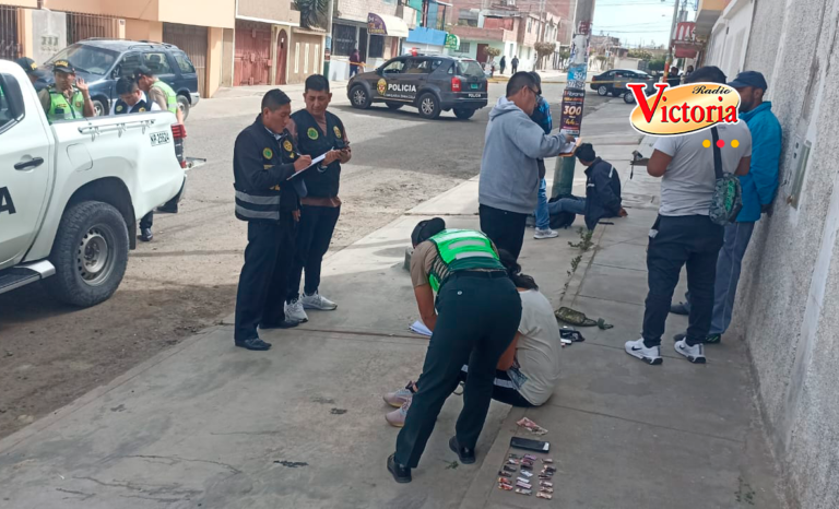 Arequipa: Tres detenidos integrarían banda dedicada a la venta de drogas