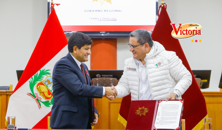 Firman convenio para la adquisición de patrulleros para las comisarías de Arequipa