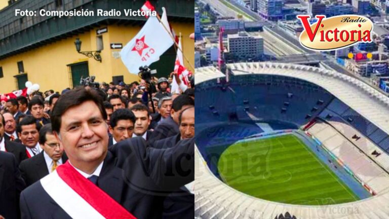 Hoy: Alan García Pérez remodeló el estadio Nacional de Lima