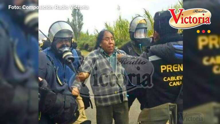 Hoy: policías detienen a adulto mayor durante protestas en el Valle de Tambo