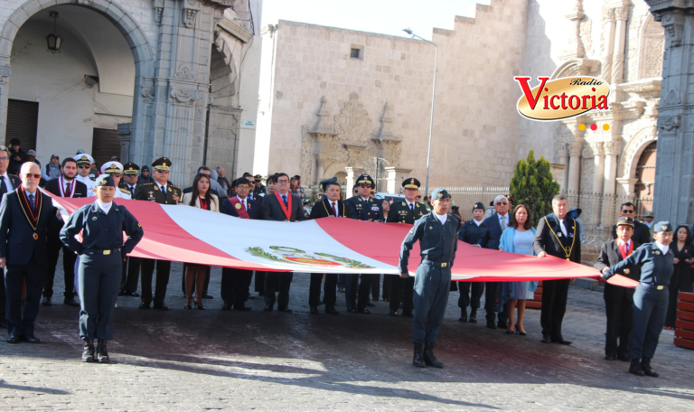 Arequipa: Inician los actos oficiales por el 203 Aniversario de la Independencia del Perú