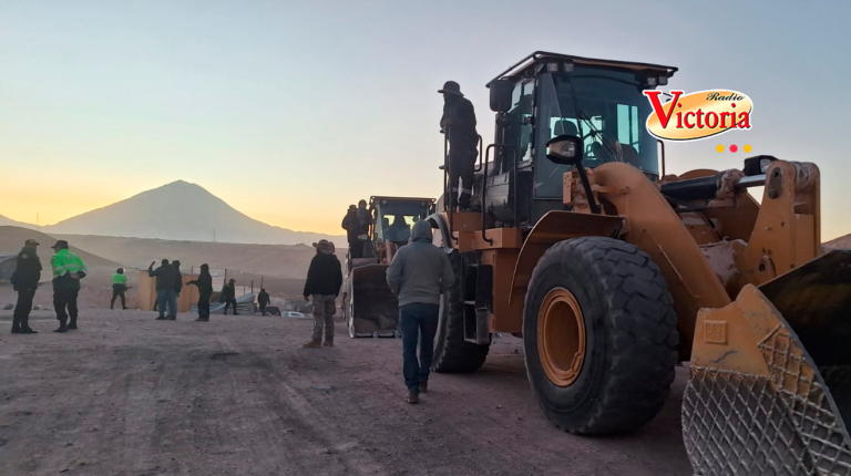 Arequipa: Recuperan 42 hectáreas en desalojo de terrenos invadidos en Uchumayo