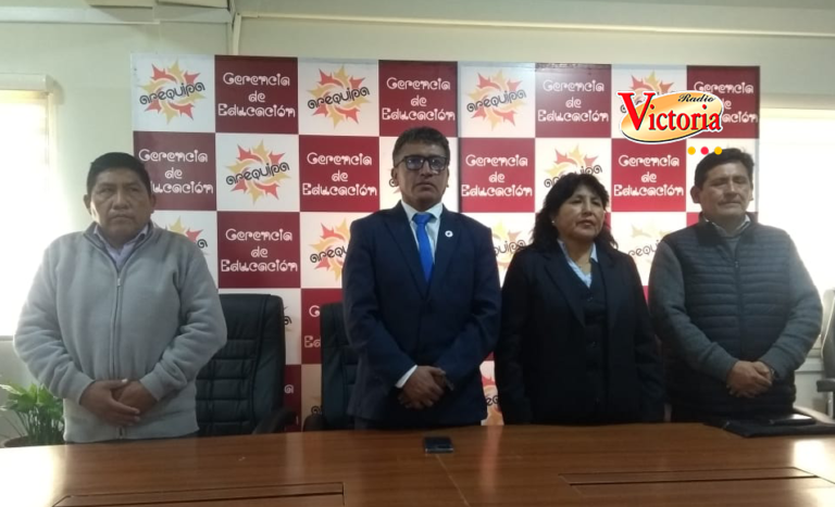 Asumen nuevos directores encargados de cuadro UGEL de Arequipa