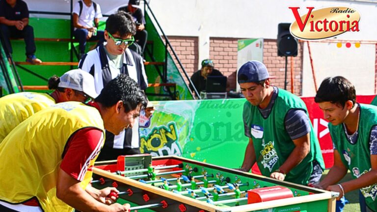 Anuncian campeonato de «Taca taca» por aniversario de Arequipa