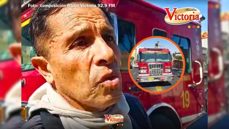 Arequipa: incendio deja un herido y bomberos controlan siniestro en Alto Selva Alegre