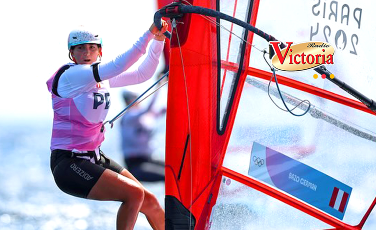 María Belén clasificó a los cuartos de final en windsurf en los Olímpicos 2024