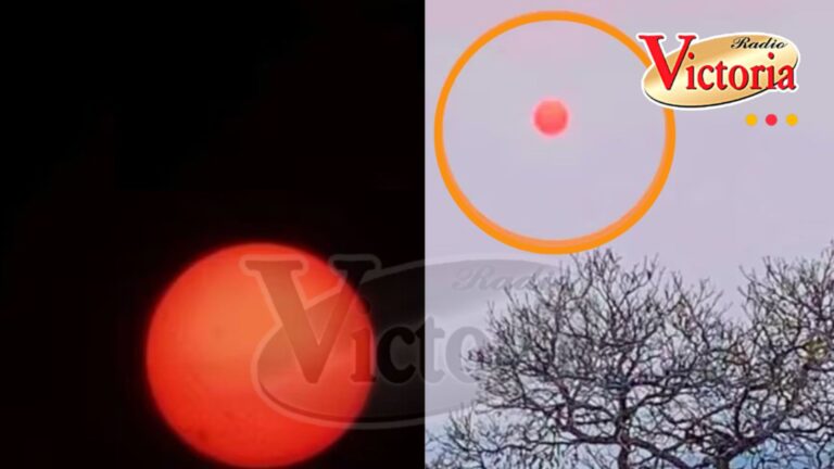 Aparece un Sol de color rojo en la selva peruana y población se alarmó