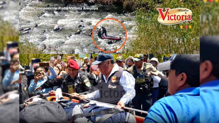 Arequipa: escolar cae al río Chili a la altura del puente Bolognesi