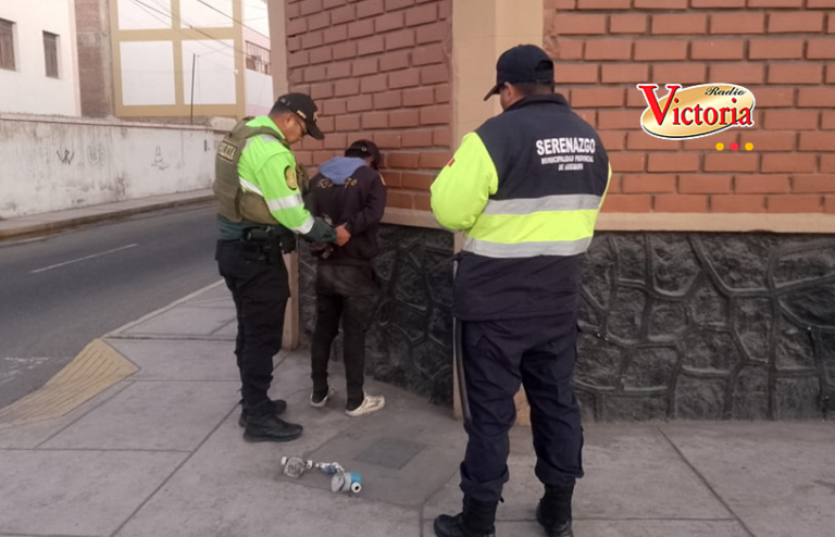 Arequipa: Capturan a sujeto hurtando medidores en el Cercado