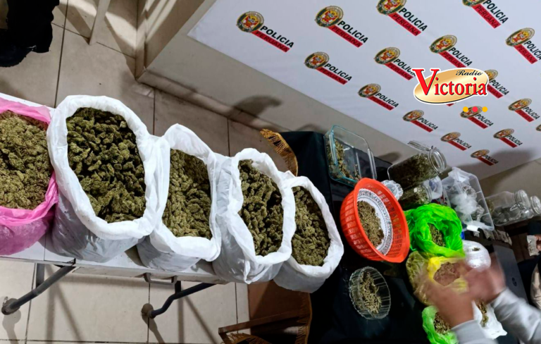 Arequipa: Capturan a un sujeto con más de 8 kilos de droga