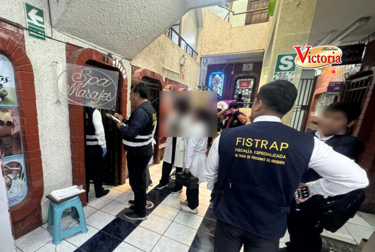 Arequipa: Intervienen local de masajes por presunto favorecimiento a la prostitución