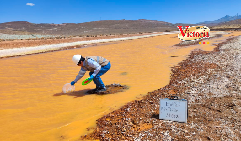 OEFA ordena a la empresa Aruntani adoptar medidas para evitar descarga de aguas residuales