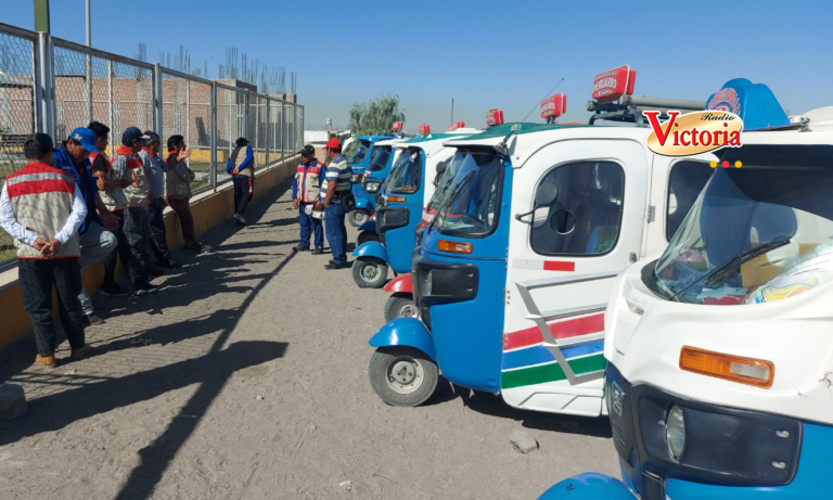 Arequipa: Capacitarán a más de 300 mototaxistas de Cerro Colorado