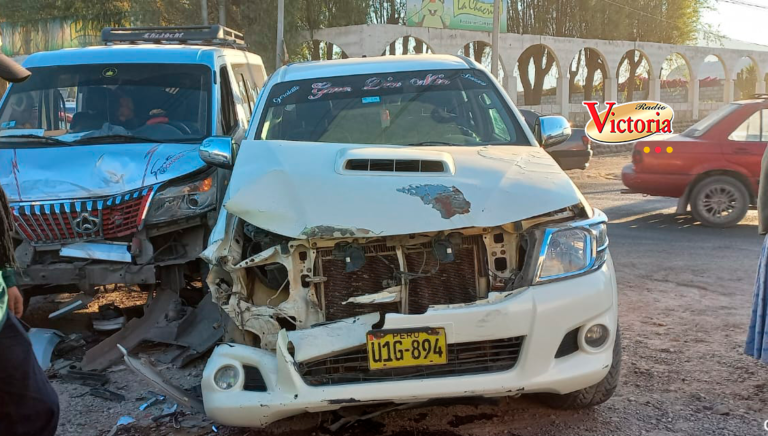 Arequipa: Siete heridos tras accidente en la vía Evitamiento cruce con la Av. Italia