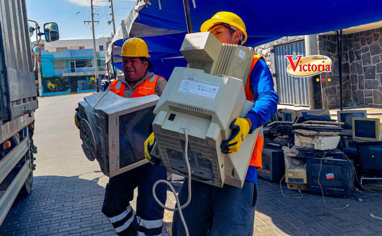 Arequipa: Recolectan ocho toneladas de residuos eléctricos y electrónicos