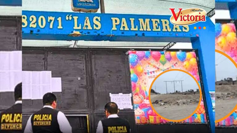 Sicario asesina a escolar cerca a colegio «Las Palmeras»