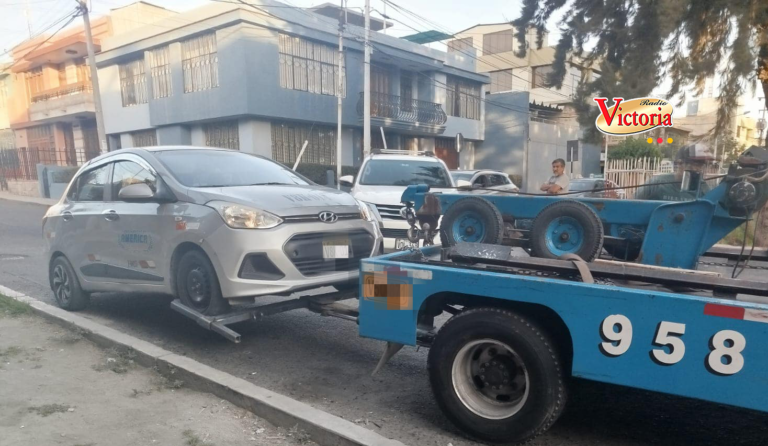 Arequipa: Tras operativo envían al depósito municipal 9 autos y 8 motocicletas