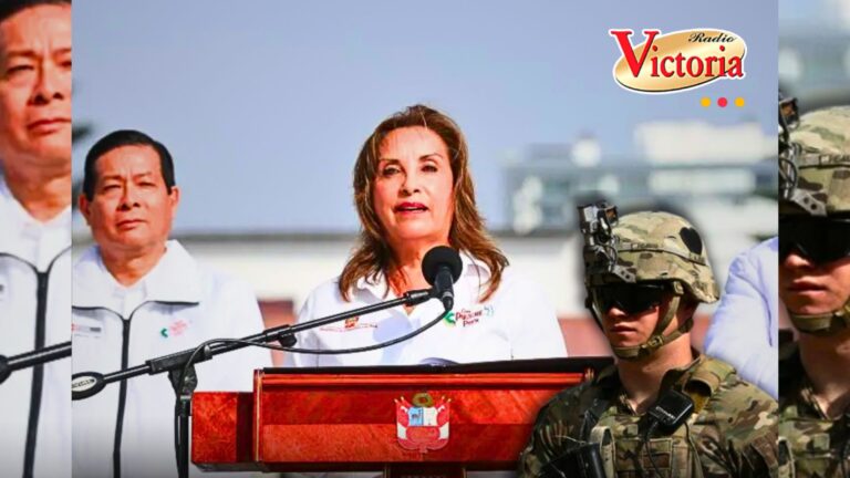 Dina Boluarte pide autorizar ingreso de militares por APEC