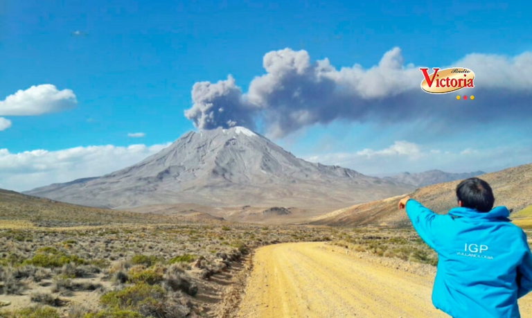 Volcán Ubinas: Proceso eruptivo continúa con un promedio de 124 sismos por día