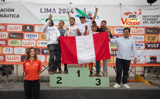 Perú se proclama campeón en el Sudamericano de Motos Acuáticas