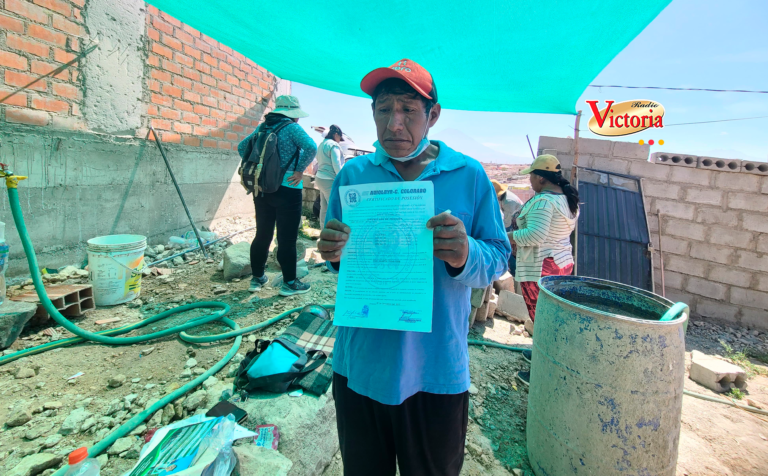 Arequipa: Padre con enfermedad terminal denuncia que vendieron su terreno mientras estaba en el hospital