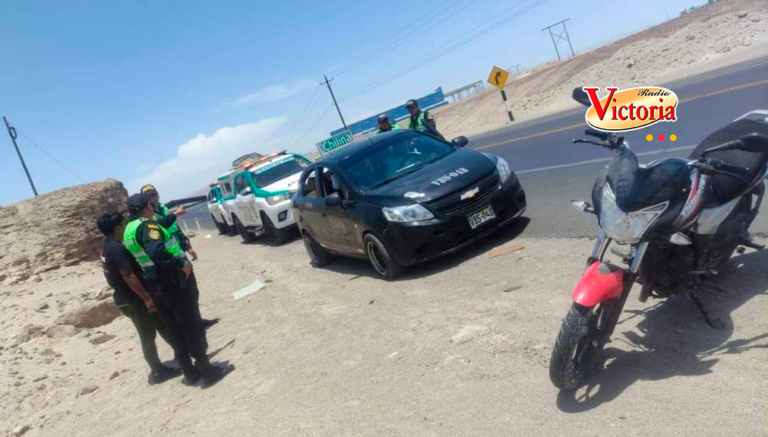 Arequipa: Capturan a sujetos acusados de robo en la carretera Panamericana Sur