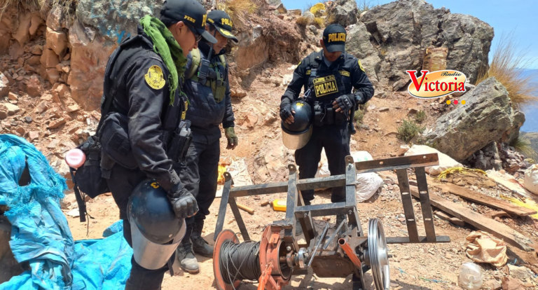 Arequipa: Intervienen campamentos de minería ilegal en la Reserva Paisajística de Cotahuasi