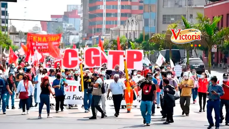 CGTP se suma al paro nacional contra la delincuencia y la corrupción