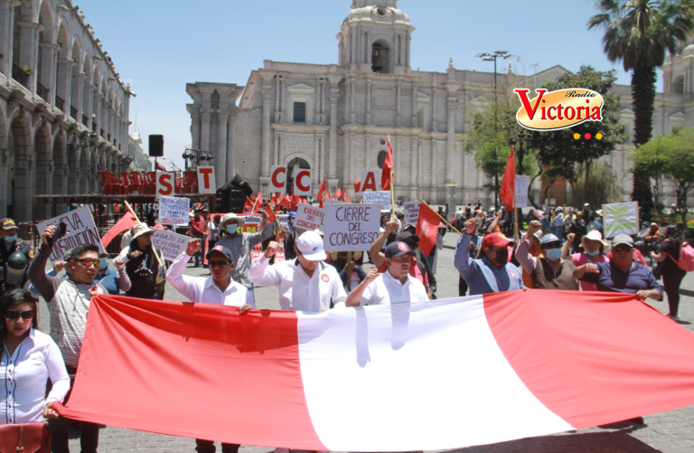 Arequipa: Gremios exigen medidas frente a la inseguridad y mejoras salariales