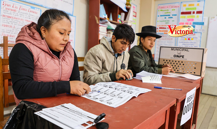 Miembros de mesa recibirán S/154.5 como incentivo y un día de descanso laboral