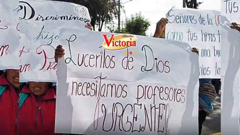 Clases inician sin docentes ni aulas adecuadas en Arequipa