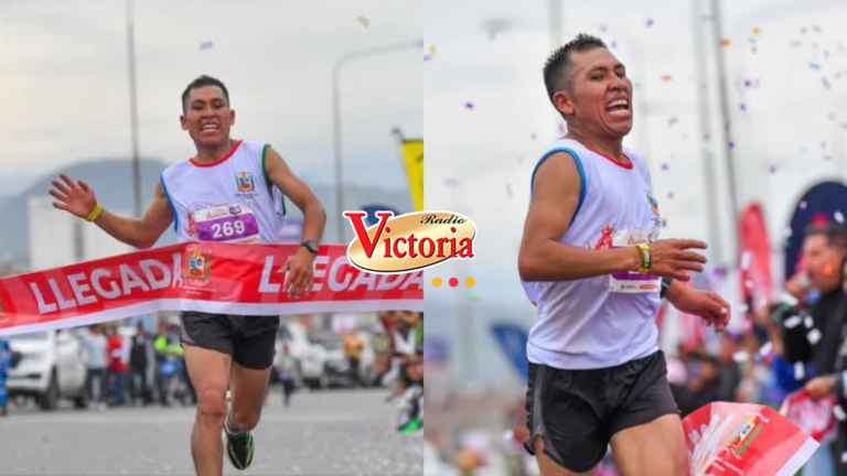 Belizario Sucapuca coronado ganador de la maratón Virgen de la Candelaria 2025