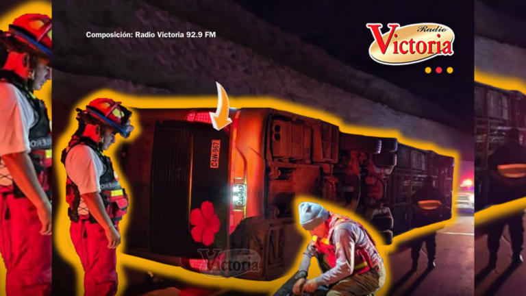 Bus de Flores Hermanos se vuelca y deja cuatro muertos y decenas de heridos