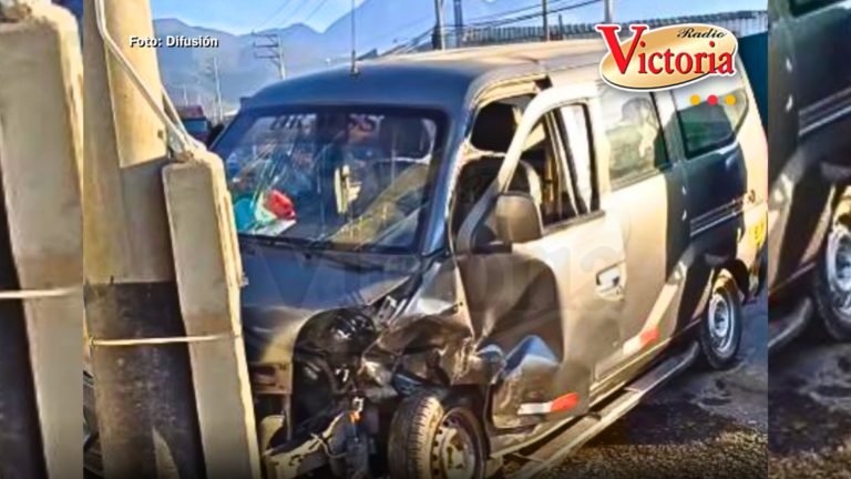 Un herido y un conductor en fuga deja choque en Evitamiento