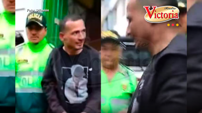 Venezolano que mata y quema a su pareja se mostro sonriente durante su captura