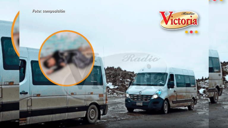 Roban miniván y «pepean» a conductor en Arequipa