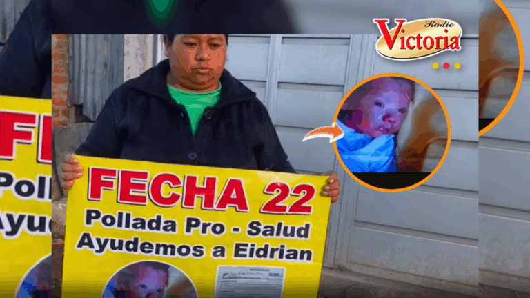¡Una pollada de amor! Madre lucha por salud de su bebé de tres meses con problemas renales