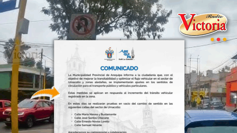 Implementarán cambios viales en Umacollo para reducir congestión