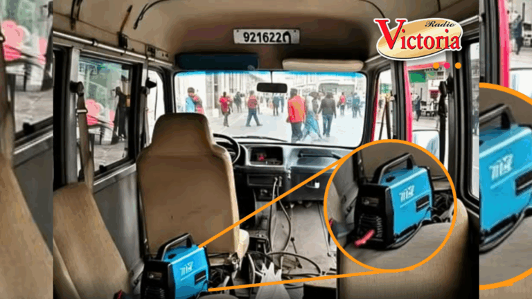 Máquina de soldar es olvidada en bus del Cono Norte de Arequipa